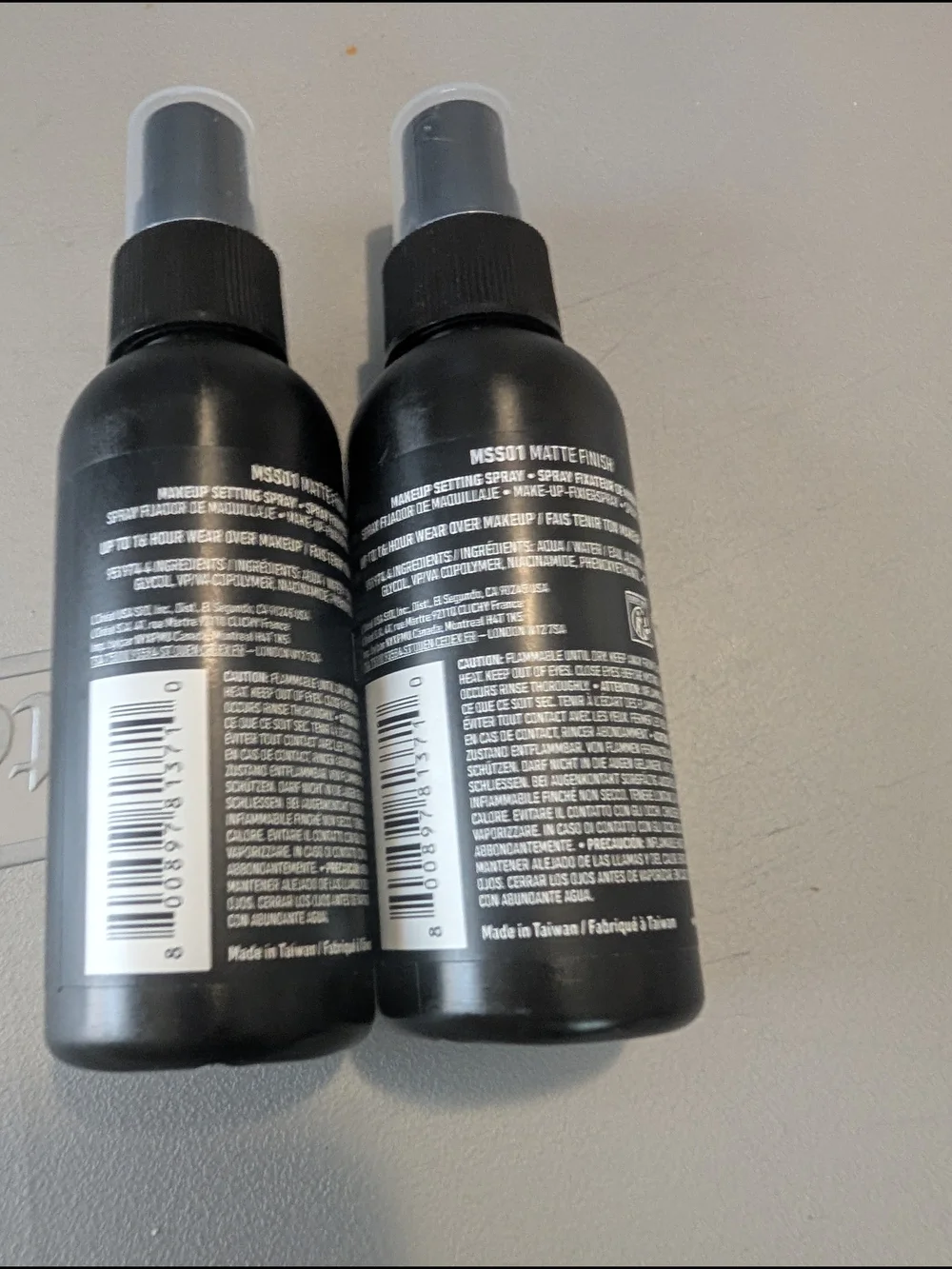 Brand new lot of two NYX Matte Finish 16-Hour Makeup Setting Spray